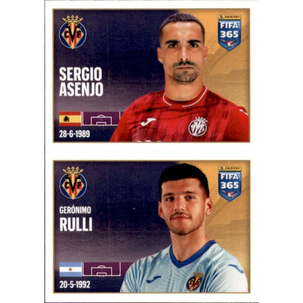 Sticker 139 Sergio Asenjo / Geronimo Rulli