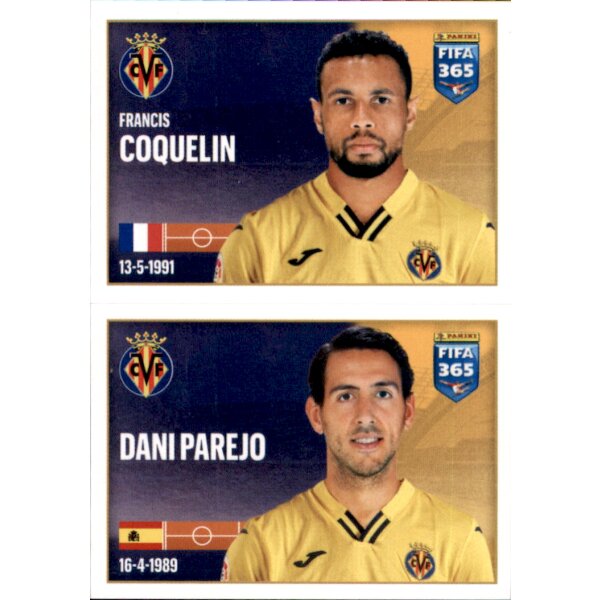 Sticker 144 Francis Coquelin / Dani Parejo