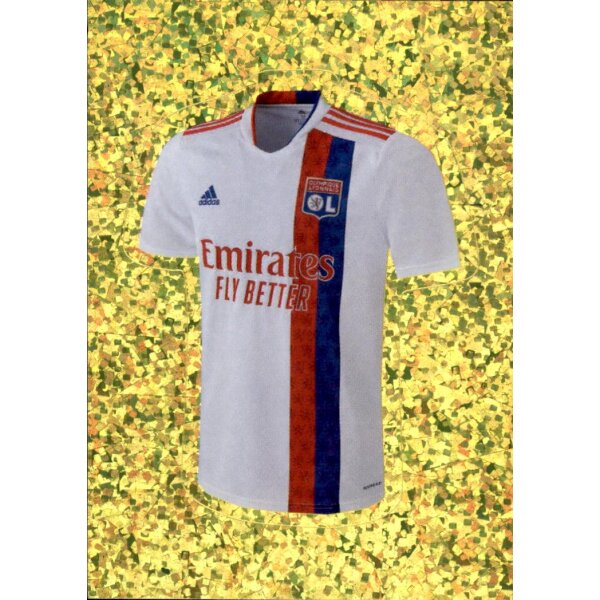 Sticker 167 Trikot Olympique Lyonnais