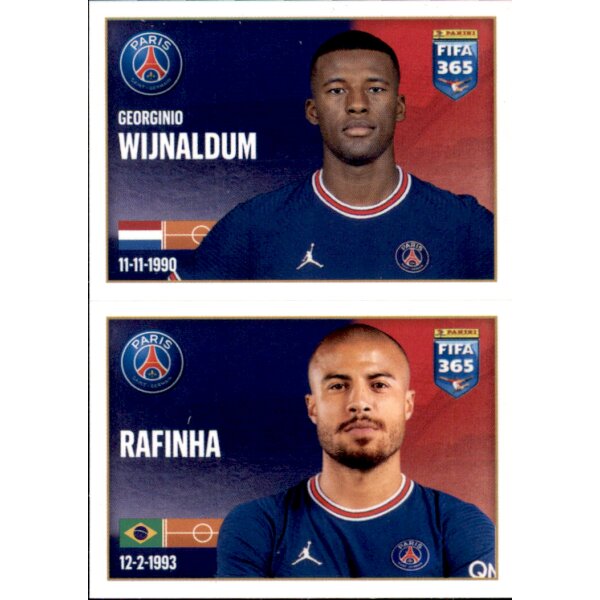 Sticker 176 Georginio Wijnaldum / Rafinha