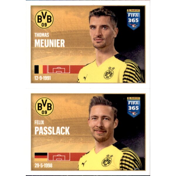 Sticker 201 Thomas Meunier / Felix Passlack