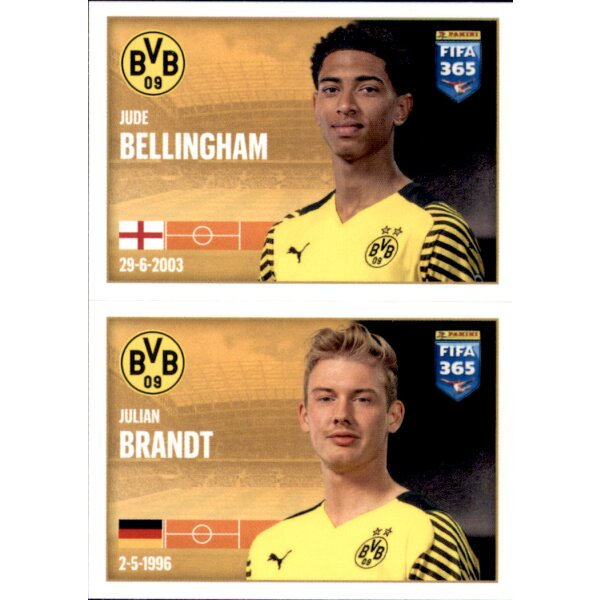 Sticker 203 Jude Bellingham / Julian Brandt