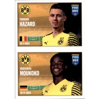 Sticker 207 Thorgan Hazard / Youssoufa Moukoko