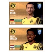 Sticker 208 Marco Reus / Donyell Malen