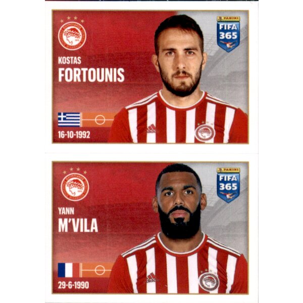 Sticker 219 Kostas Fortounis / Yann M’Vila