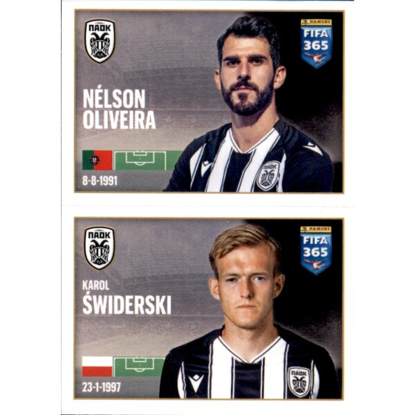 Sticker 238 Nelson Oliveira / Karol Swiderski