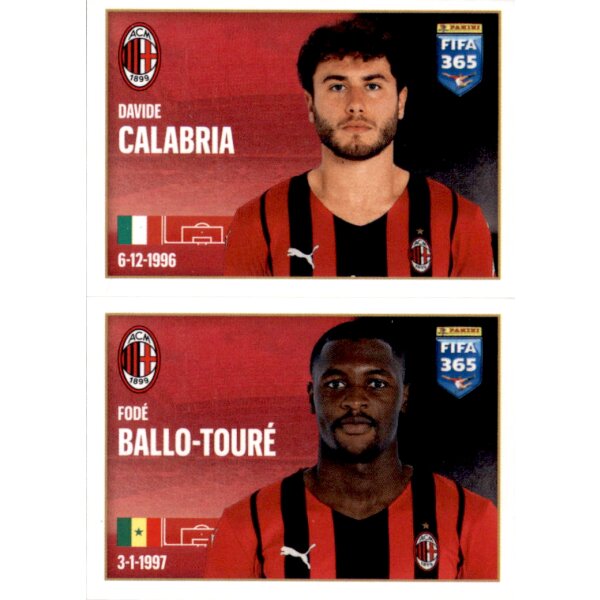 Sticker 275 Davide Calabria / Fode Ballo-Toure