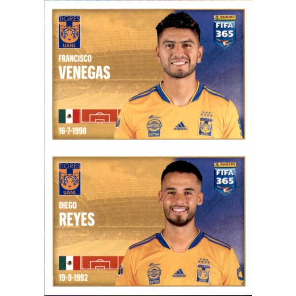 Sticker 291 Francisco Venegas / Diego Reyes