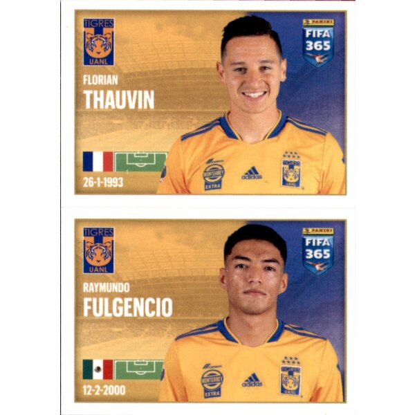 Sticker 296 Florian Thauvin / Raymundo Fulgencio