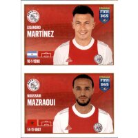 Sticker 306 Lisandro Martinez / Noussair Mazraoui