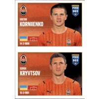 Sticker 322 Viktor Kornienko / Serhiy Kryvtsov