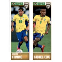 Sticker 363 Roberto Firmino / Gabriel Jesus