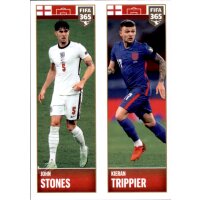 Sticker 367 John Stones / Kieran Trippier