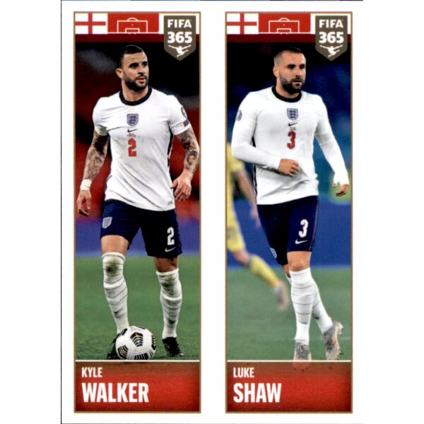 Sticker 368 Kyle Walker / Luke Shaw