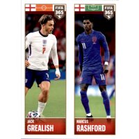 Sticker 371 Jack Grealish / Marcus Rashford