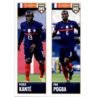 Sticker 377 N’Golo Kante / Paul Pogba