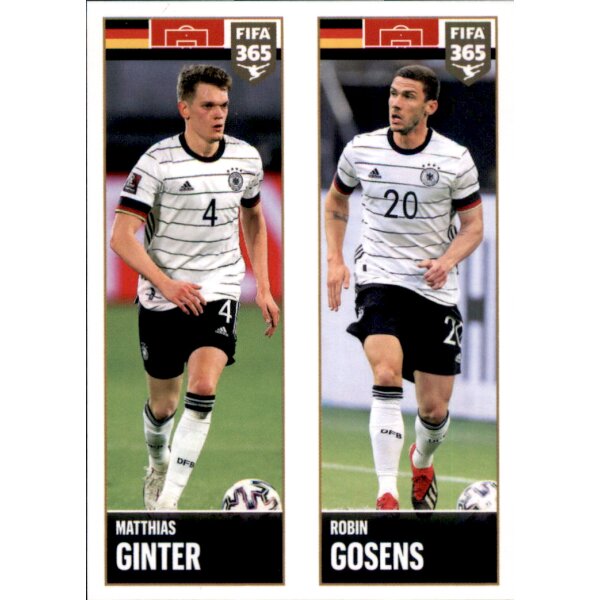 Sticker 381 Matthias Ginter / Robin Gosens