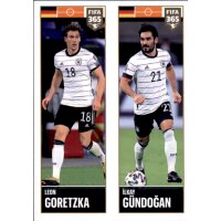 Sticker 386 Leon Goretzka / Ilkay Gündogan