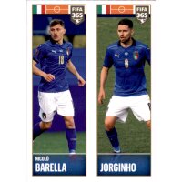 Sticker 393 Nicolo Barella / Jorginho