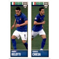 Sticker 395 Andrea Belotti / Federico Chiesa