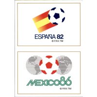 Sticker 411 Spain 1982 / Mexico 1986