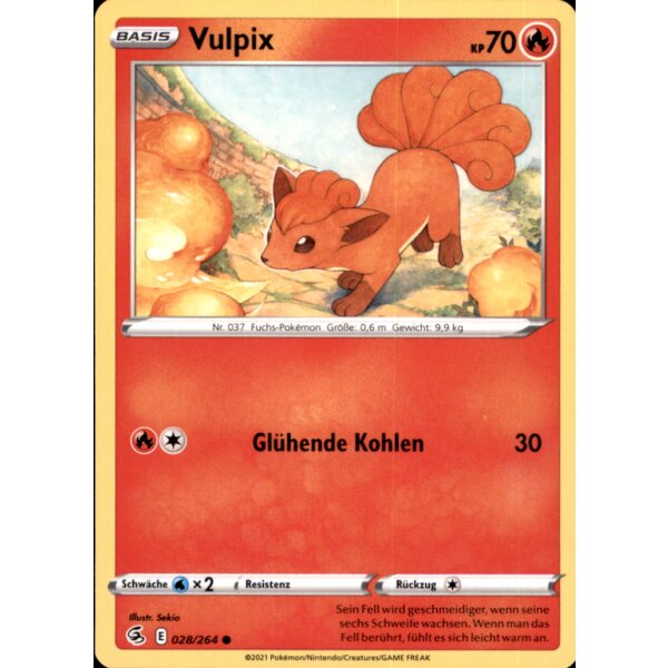 028/264 - Vulpix - Common