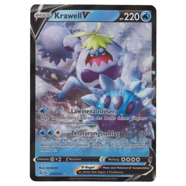 076/264 - Krawell V - Holofoil Rare