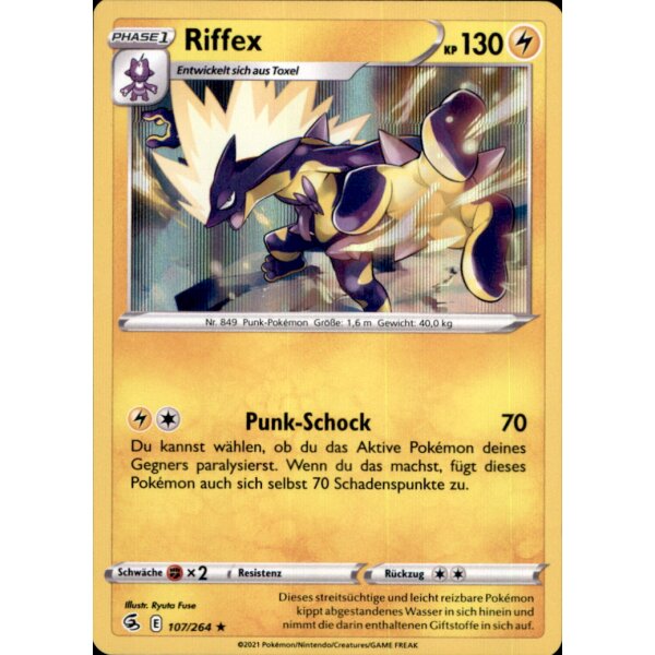 107/264 - Riffex - Holofoil Rare