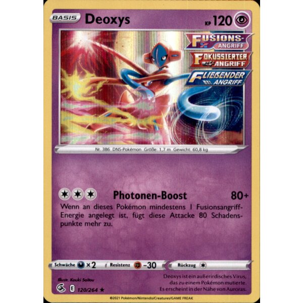 120/264 - Deoxys - Holofoil Rare