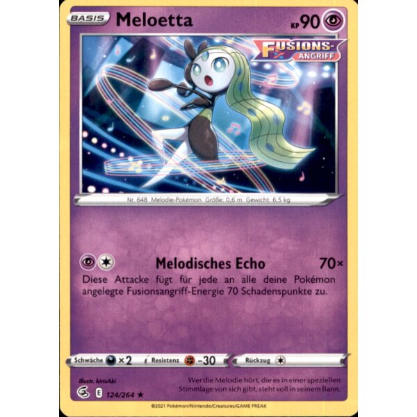 124/264 - Meloetta - Rare