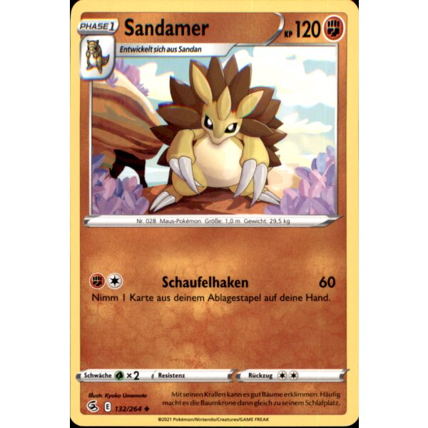 132/264 - Sandamer - Uncommon