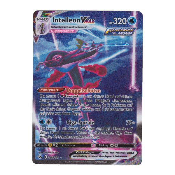 266/264 - Intelleon Vmax - Rainbow Rare