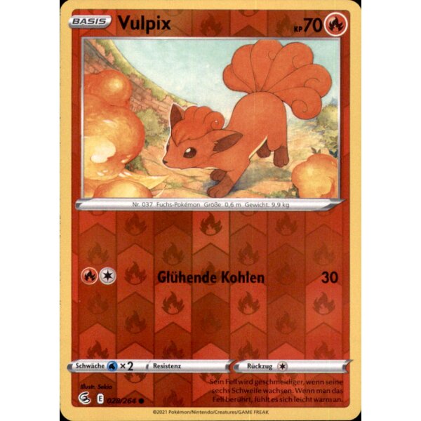 028/264 - Vulpix - Reverse Holo