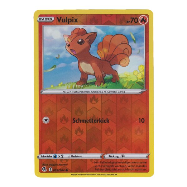 029/264 - Vulpix - Reverse Holo