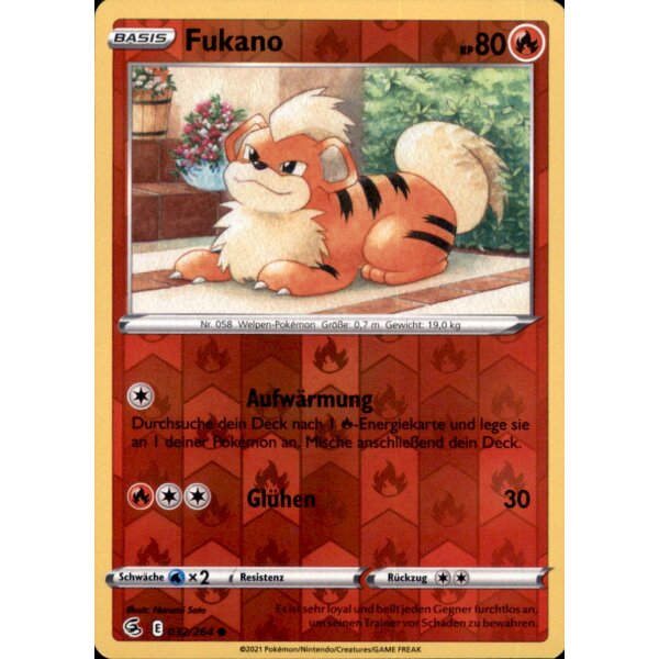 032/264 - Fukano - Reverse Holo