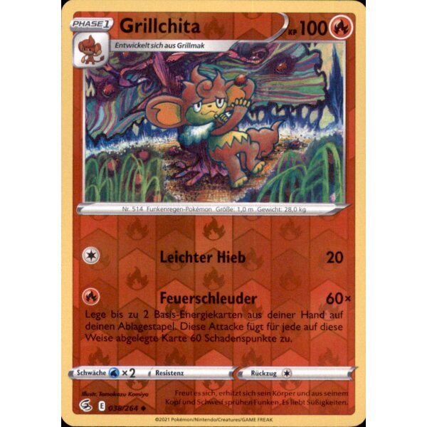 038/264 - Grillchita - Reverse Holo