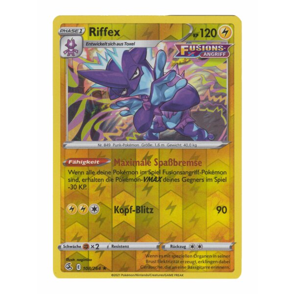 108/264 - Riffex - Reverse Holo