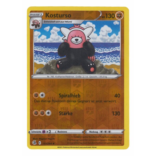 151/264 - Kosturso - Reverse Holo