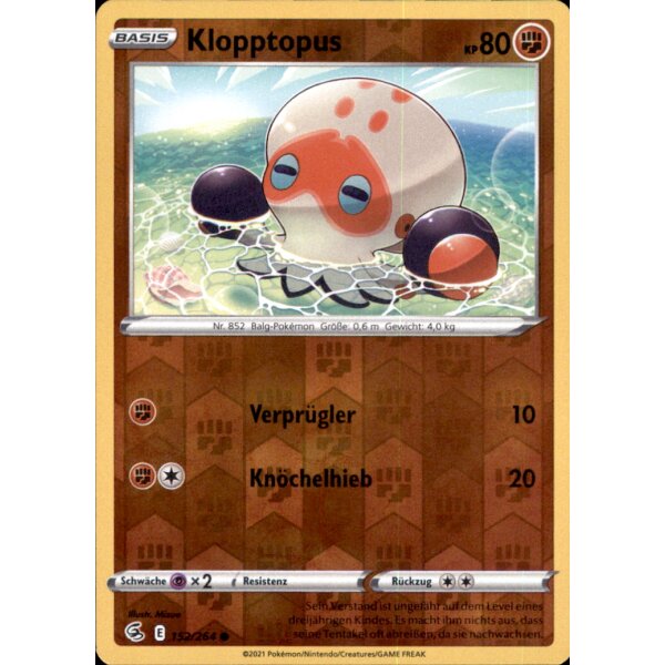 152/264 - Klopptopus - Reverse Holo