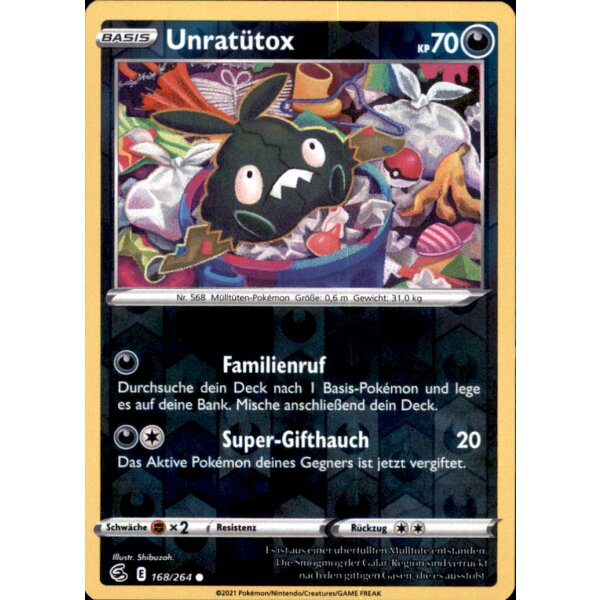 168/264 - Unratütox - Reverse Holo