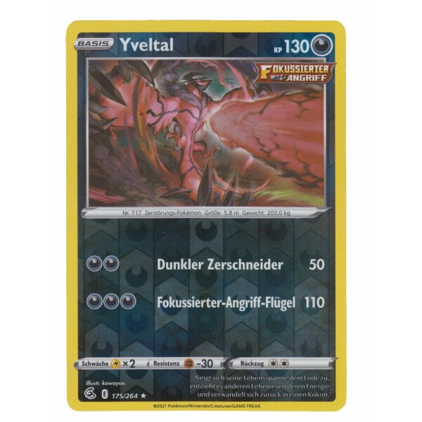 175/264 - Yveltal - Reverse Holo