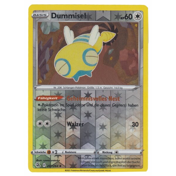 207/264 - Dummisel - Reverse Holo