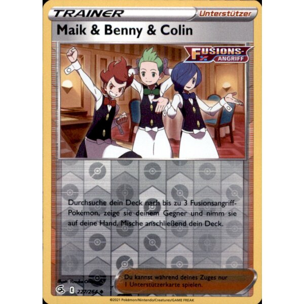 227/264 - Maik & Benny & Colin - Reverse Holo