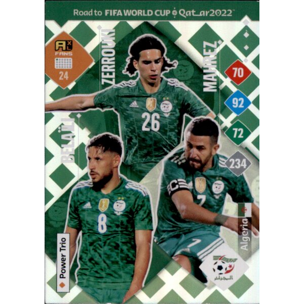 24 - Zerrouki/Belaili/Mahrez - Power Trio - Road to WM 2022