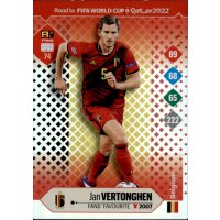 74 - Jan Vertonghen - Fans Favourite - Road to WM 2022