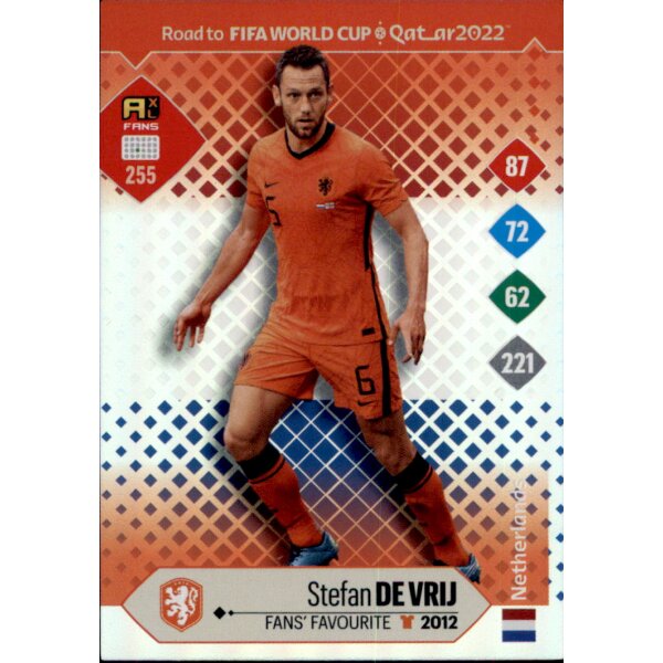 255 - Stefan de Vrij - Fans Favourite - Road to WM 2022