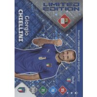 Giorgio Chiellini - Limitierte Karte - Road to WM 2022