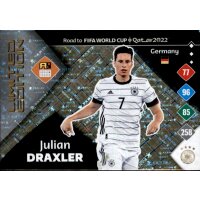 Julian Draxler - Limitierte Karte - Road to WM 2022