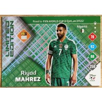 Riyad Mahrez - Limitierte Karte - Road to WM 2022