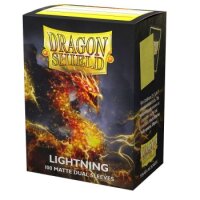 Dragon Shield Dual Matte Sleeves - Lightning (100 Sleeves)